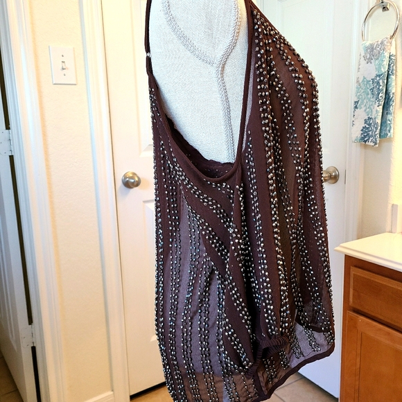 BKE Boutique beaded cold shoulder - Picture 9 of 9
